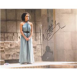 Nathalie Emmanuel Signed "Game of Thrones" 11x14 Photo Inscribed "XOX" (PSA COA)