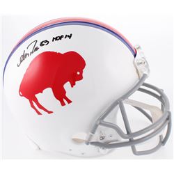 Andre Reed Signed Buffalo Bills Full-Size Authentic On-Field Helmet Inscribed "HOF '14" (Radtke COA)