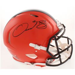 Odell Beckham Jr. Signed Cleveland Browns Full-Size Authentic On-Field Speed Helmet (JSA COA)