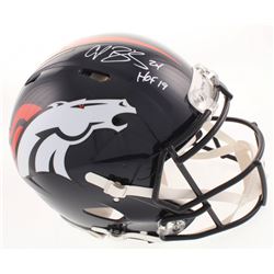 Champ Bailey Signed Denver Broncos Full-Size Authentic On-Field Speed Helmet Inscribed "HOF 19" (JSA