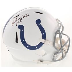 Marlon Mack Signed Indianapolis Colts Full-Size Speed Helmet (Beckett COA)