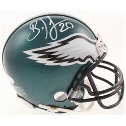 Brian Dawkins Signed Philadelphia Eagles Mini Helmet (JSA COA)