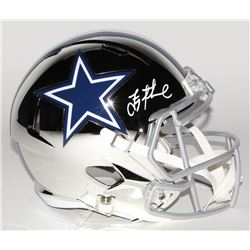 Troy Aikman Signed Dallas Cowboys Full-Size Chrome Speed Helmet (Beckett COA)