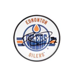 Connor McDavid Signed Edmonton Oilers Acrylic Hockey Puck (UDA COA)