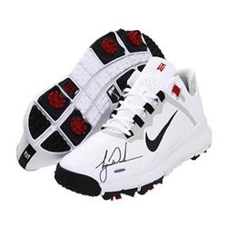 Tiger Woods Signed Authentic TW 13 Shoe (UDA COA)