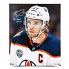 Image 1 : Connor McDavid Signed Edmonton Oilers 20x24 Limited Edition Photo on Canvas Inscribed "18 Global Ser