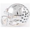 Image 1 : Dwayne Haskins Signed Ohio State Buckeyes Chrome Speed Mini-Helmet With Inscription (JSA COA)