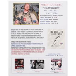 Robert J. O'Neill Signed LE SEAL Team Six 13x16 Print (PSA COA)