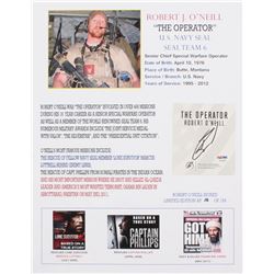 Robert J. O'Neill Signed LE SEAL Team Six 13x16 Print (PSA COA)
