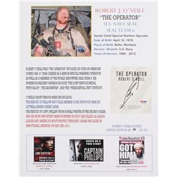 Robert J. O'Neill Signed LE SEAL Team Six 13x16 Print (PSA COA)