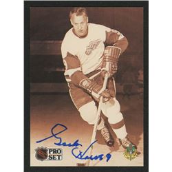 Gordie Howe Signed 1991-92 Pro Set #344 (YourSportsMemorabiliaStore COA)
