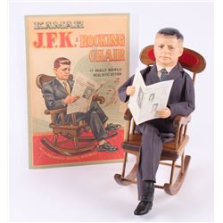 Vintage John F. Kennedy LE Kamar Doll with Rocking Chair (Kamar LOA)