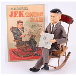 Vintage John F. Kennedy LE Kamar Doll with Rocking Chair (Kamar LOA)