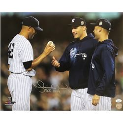 Mariano Rivera Signed New York Yankees 16x20 Photo Inscribed "HOF 2019" (JSA COA)