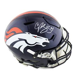 Champ Bailey Signed Denver Broncos Full-Size Authentic On-Field SpeedFlex Helmet (Radtke COA)