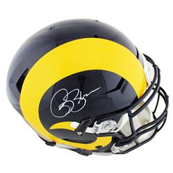 Isaac Bruce Signed St. Louis Rams Full-Size Authentic On-Field SpeedFlex Helmet (Radtke COA)