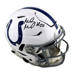 Marlon Mack Signed Indianapolis Colts Full-Size Authentic On-Field SpeedFlex Helmet (Radtke COA)