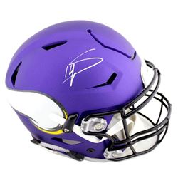 Stefon Diggs Signed Minnesota Vikings Full-Size Authentic On-Field SpeedFlex Helmet (Radtke COA)