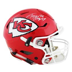 Tony Gonzalez Signed Kansas City Chiefs Full-Size Authentic On-Field SpeedFlex Helmet (Radtke COA)