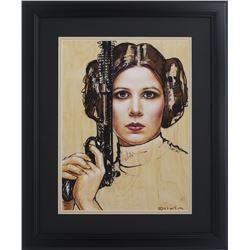 Princess Leia 11x17 Custom Framed Print Display
