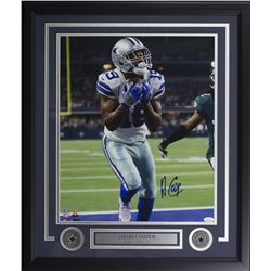 Amari Cooper Signed Dallas Cowboys 22x27 Custom Framed Photo Display (JSA COA)