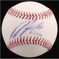 Dellin Betances Signed OML Baseball (PSA COA)