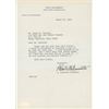 Image 1 : A. Bartlett Giamatti Signed 7x10 Typed Letter (JSA COA)