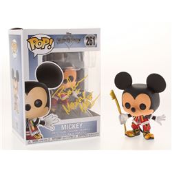 Bret Iwan Signed  Inscribed Mickey Mouse "Kingdom Hearts" Disney #261 Funko Pop! Vinyl Figure (JSA C