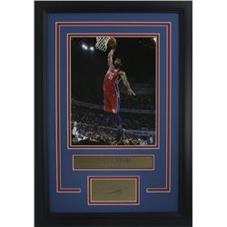 Joel Embiid Philidelphia 76ers 11x14 Custom Framed Photo Display with Laser Engraved Autograph