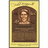 Image 1 : Phil Rizzuto Signed Yankees Hall of Fame Postcard (Slaughter Collection LOP)