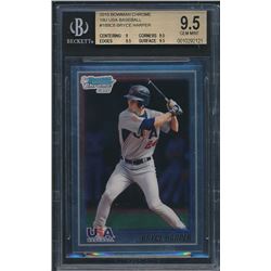 2010 Bowman Chrome 18U USA Baseball #18BC8 Bryce Harper (BGS 9.5)