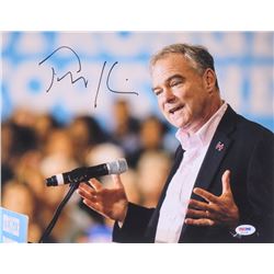 Tim Kaine Signed 11x14 Photo (PSA COA)