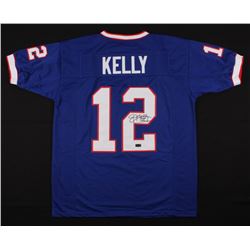Jim Kelly Signed Buffalo Bills Jersey Inscribed "HOF 02" (Radtke COA)