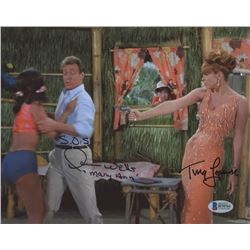 Dawn Wells  Tina Louise Signed "Gilligan's Island" 8x10 Photo Inscribed "S.O.S"  "Mary Ann" (Beckett