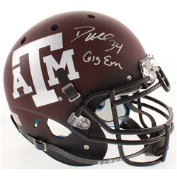Dante Hall Signed Texas AM Aggies Full-Size Authentic On-Field Helmet Inscribed "Gig Em" (Radtke COA
