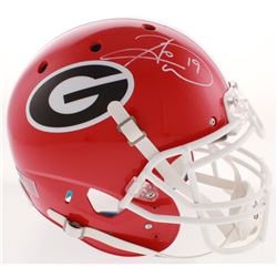 Hines Ward Signed Georgia Bulldogs Full-Size Authentic On-Field Helmet (Beckett COA)