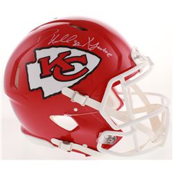 Dante Hall Signed Kansas City Chiefs Full-Size Authentic On-Field Speed Helmet Inscribed "X Factor" 