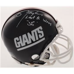 Lawrence Taylor Signed New York Giants Throwback Mini-Helmet Inscribed "Last to Wear 56" (JSA COA)