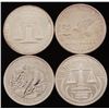 Image 1 : Lot of (4) 1 Troy Ounce Silver Rounds