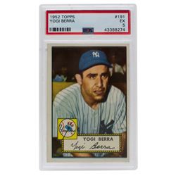 1952 Topps #191 Yogi Berra (PSA 5)