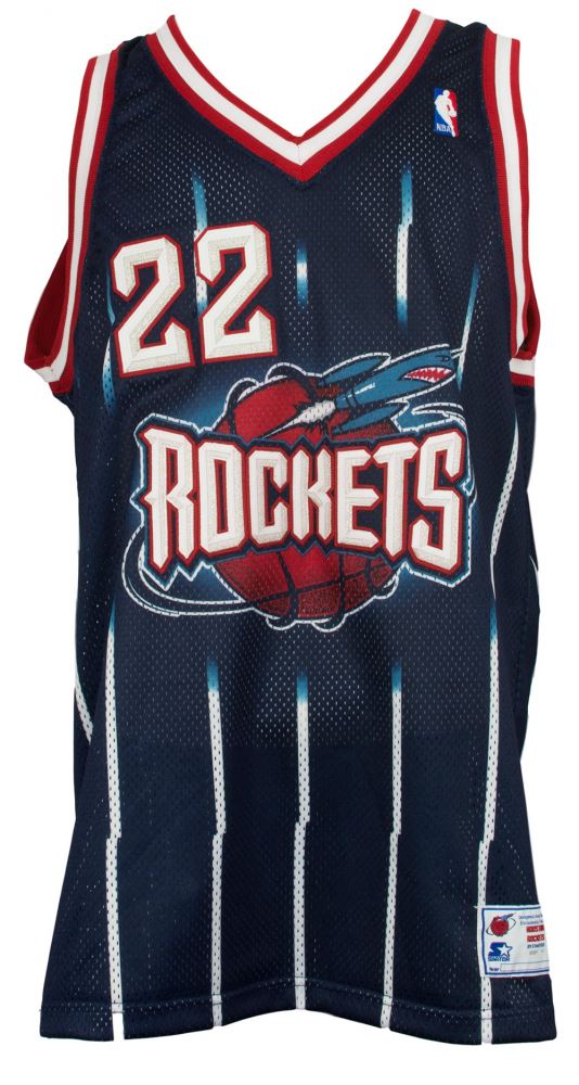 drexler rockets jersey