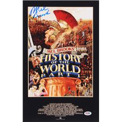Mel Brooks Signed "History of the World, Part I" 11x17 Movie Poster Print (PSA COA)