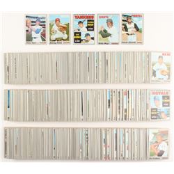 Complete Set of (726) 1970 Topps Baseball Cards with #712 Nolan Ryan, #660 Johnny Bench, #189 Rookie