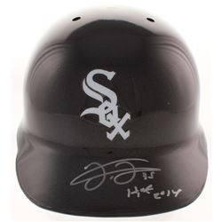 Frank Thomas Signed Chicago White Sox Authentic Full-Size Batting Helmet Inscribed "HOF 2014" (JSA C