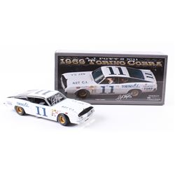 A.J. Foyt Signed NASCAR #11 1969 Torino Cobra 1:24 Premium Diecast Car (PA COA)