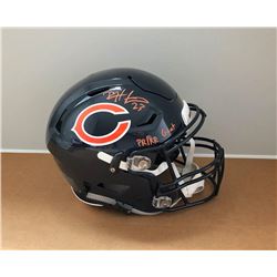 Devin Hester Signed Chicago Bears Full-Size Authentic On-Field SpeedFlex Helmet Inscribed "PR/KR GOA