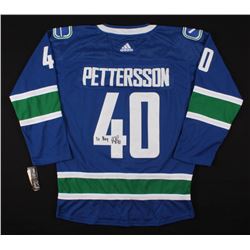 Elias Pettersson Signed Vancouver Canucks Jersey (JSA COA)