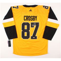 Sidney Crosby Signed Pittsburgh Penguins Captain's Jersey (Beckett COA)