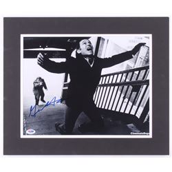 Gene Hackman Signed "The French Connection" 15x18 Custom Matted Photo Display (PSA COA)