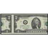 Image 1 : 2013 $2 Two Dollars Green Seal Federal Reserve Note (Miscut)